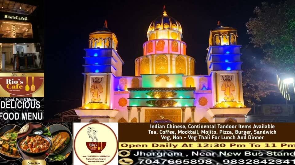 বালিগেড়িয়া সর্বজনীন দুর্গোৎসবের ৬৭তম বর্ষের পুজোর থিম "মায়াপুরের ইসকনের মন্দির"