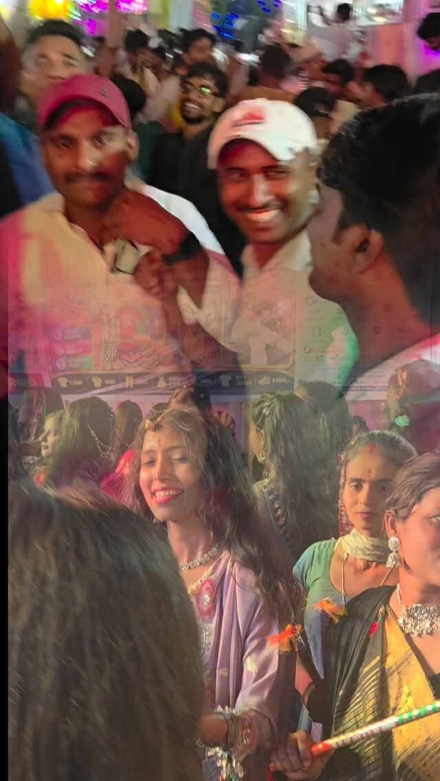 डांडिया Injoy Frend, s #jhijhiya_song❣️🤩 #dandiyanight #garbanights❤️