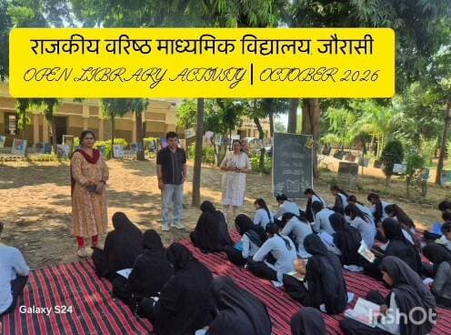 Joyful saturday activities in GSSS JAURASI