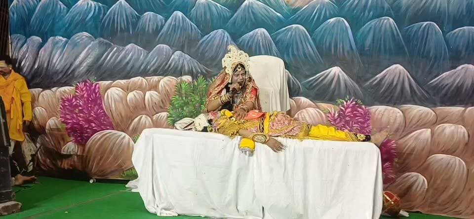 बाली वध
अवागढ रामलीला