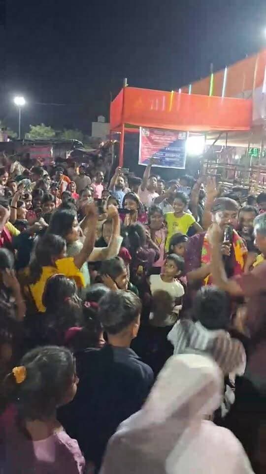 भक्ति जागरण कार्यक्रम महागामा प्राचीन दुर्गा मंदिर के प्रांगण से लाइव....