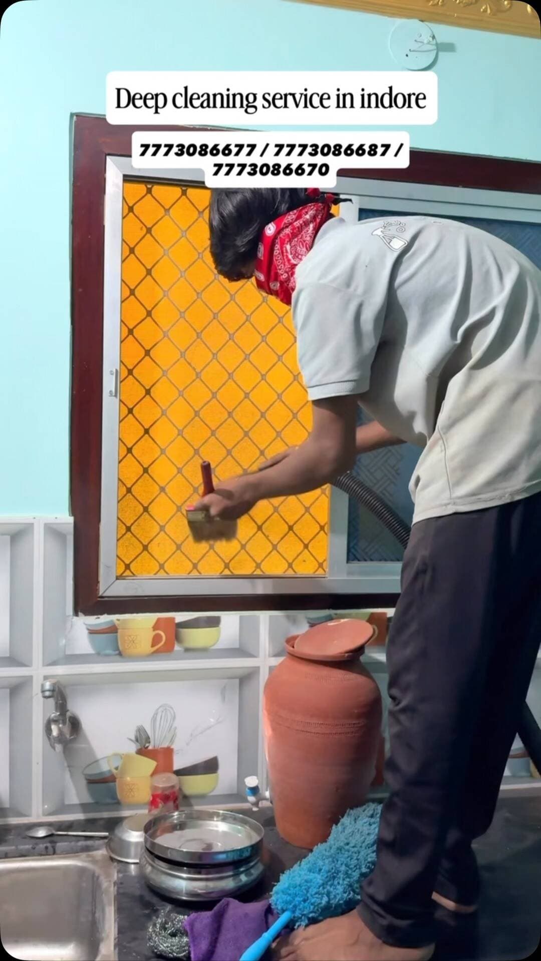 ✨🏡 Festival Ki Taiyaari, Ab Ghar Ki Safai Ki Zimmedari HomeWash Ki! 🪔🎉
Tyoharon ka season aa gaya hai! 🎊 Ab apne ghar ko banayein ekdum chamakdaar aur fresh with HomeWash Professional Home Cleaning Services 🧹✨
🧼 Home Deep Cleaning
🛋️ Sofa Cleaning
🍳 Kitchen Deep Cleaning
🚿 Bathroom Deep Cleaning
🏠 Complete Home Cleaning
💥 Affordable Prices | Professional Team | Machine-Based Cleaning
Iss festive season, mehmaanon ka swagat karein ek sparkling clean home ke saath! ✨❤️
📞 Book Now:
📲 7773086677 | 7773086687 | 7773086670
🌐 www.HomeWash.in
🎉 HomeWash – Safai Aisi, Ki Ghar Chamke! ✨
