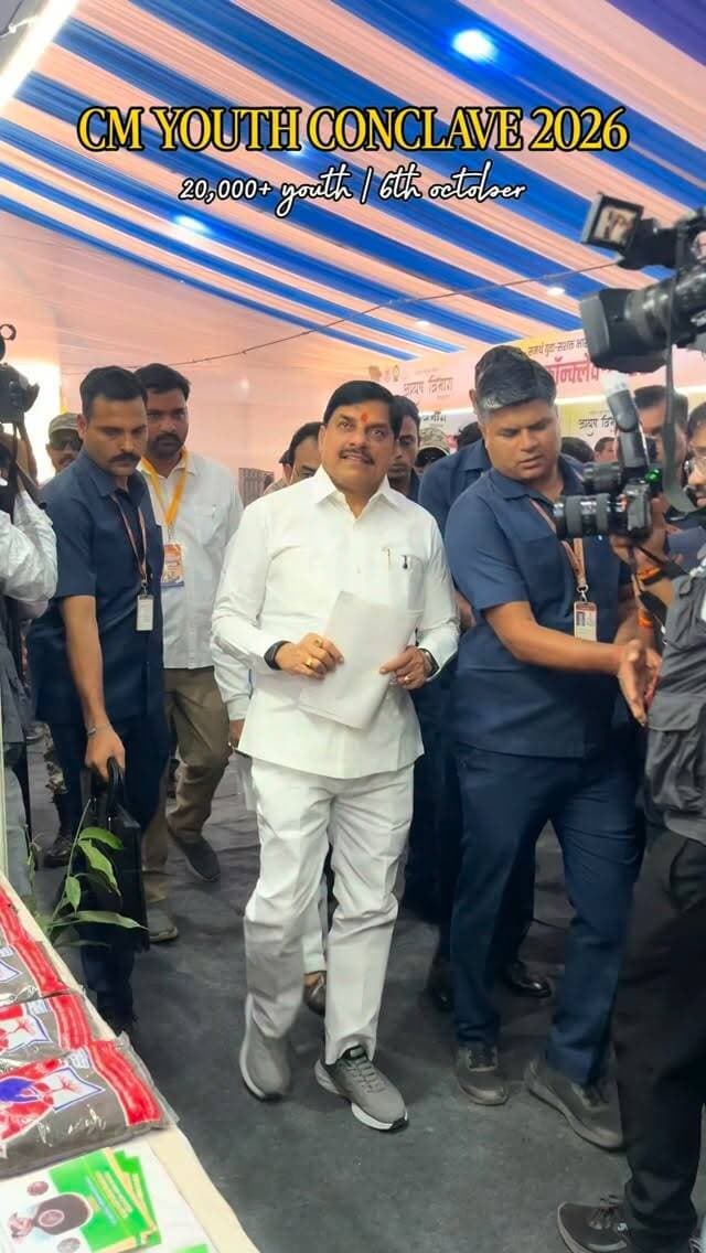 CM YOUTH CONCLAVE 2026🔥🔥
20,000/- plus youth at one place 🔥
.
.
.
.
#indore #bhopal #madhyapradesh #conclave