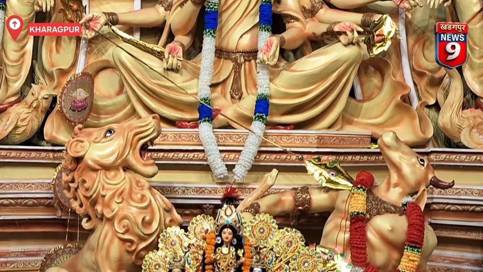 #durgapuja2026 : kharagpur local Gopali sarbajanik durga lakkhi & kali puja utsab committee. #postoffice #kharagpurlocal #gopali #kharagpurnews9