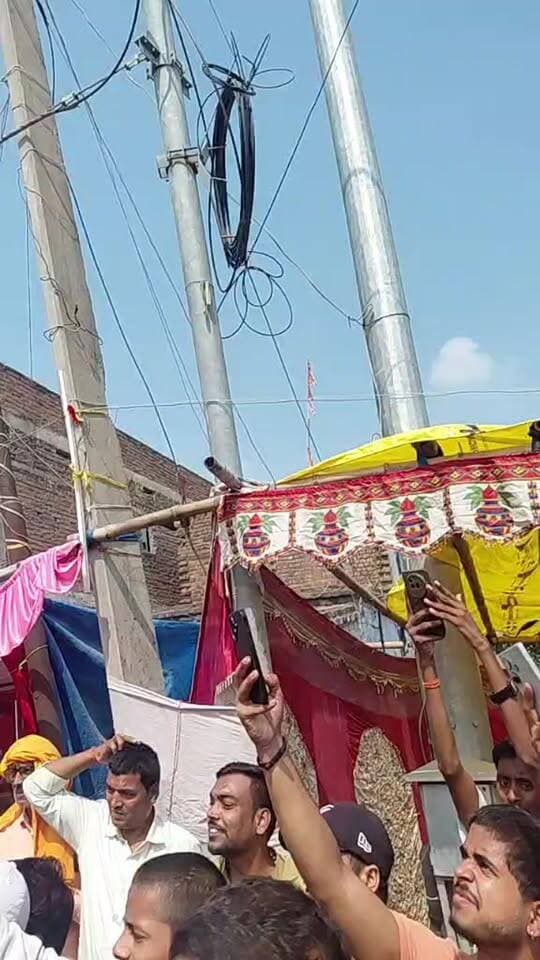 मोकामा विधायक अनंत सिंह का बख्तियारपुर के रानीसराय महमूदपुर में हुआ भव्य स्वागत।