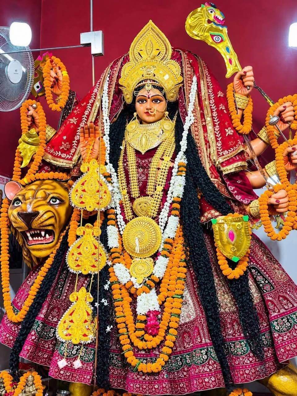 बसढ़िया वाली माता का दरबार सजा, दलसिंहसराय। 💐