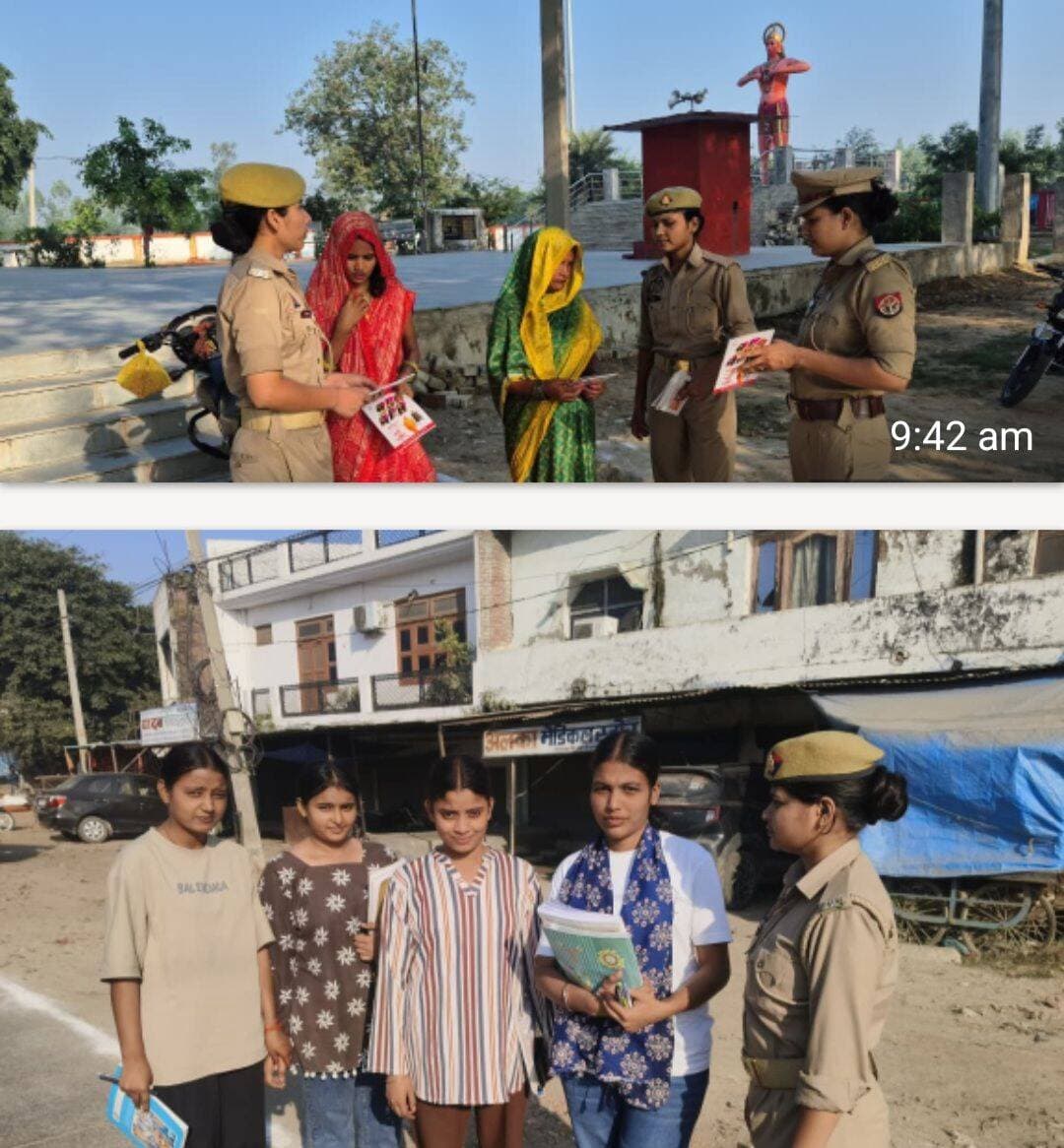 शाहजहांपुर मिशन शक्ति फेज-06 अभियान एवं नवरात्रि पर्व के दृष्टिगत पुलिस अधीक्षक शाहजहाँपुर के निर्देशन में जनपद के समस्त थानों की एण्टी रोमियो टीमों द्वारा अपने-अपने थाना क्षेत्रों में महिलाओं एवं बालिकाओं की सुरक्षा, सम्मान एवं स्वावलंबन सुनिश्चित करने के उद्देश्य से व्यापक चेकिंग एवं जागरूकता अभियान चलाया गया।
अभियान के अंतर्गत एण्टी रोमियो टीमों द्वारा मंदिरों, दुर्गा पूजा पंडालों, मेला क्षेत्रों, बाजारों तथा अन्य सार्वजनिक स्थलों पर भ्रमण एवं चेकिंग की गई। इस दौरान महिलाओं एवं बालिकाओं की सुरक्षा के दृष्टिगत संदिग्ध व्यक्तियों की गतिविधियों पर निगरानी रखते हुए आवश्यक चेकिंग की गई तथा महिलाओं के प्रति अभद्र व्यवहार, छेड़छाड़ एवं अन्य असामाजिक गतिविधियों की रोकथाम हेतु सतर्कता बरती गई।
एण्टी रोमियो टीमों द्वारा सार्वजनिक स्थलों पर उपस्थित महिलाओं एवं बालिकाओं से संवाद स्थापित कर उन्हें अपनी सुरक्षा के प्रति जागरूक किया गया। उन्हें बताया गया कि किसी भी प्रकार की छेड़छाड़, उत्पीड़न अथवा अन्य समस्या होने पर बिना किसी संकोच के पुलिस को सूचना दें। शाहजहाँपुर पुलिस महिलाओं एवं बालिकाओं की सुरक्षा तथा उन्हें सुरक्षित वातावरण उपलब्ध कराने के लिए सदैव तत्पर है।
अभियान के दौरान महिलाओं एवं बालिकाओं को विभिन्न महत्वपूर्ण हेल्पलाइन नंबरों -
*1090 (महिला पावर लाइन), 181 (महिला हेल्पलाइन), 112 (पुलिस आपातकालीन सेवा), 1930 (साइबर हेल्पलाइन), 1076 (मुख्यमंत्री हेल्पलाइन) एवं 108 (एम्बुलेंस सेवा)*
की जानकारी देते हुए उनके उपयोग के संबंध में जागरूक किया गया। साथ ही साइबर अपराधों से बचाव, सोशल मीडिया के सुरक्षित उपयोग तथा साइबर धोखाधड़ी की स्थिति में शिकायत दर्ज कराने के संबंध में भी आवश्यक जानकारी दी गई।
शारदीय नवरात्रि के दौरान मंदिरों, दुर्गा पूजा पंडालों एवं मेला क्षेत्रों में श्रद्धालुओं की आवाजाही तथा भीड़भाड़ को दृष्टिगत रखते हुए एण्टी रोमियो टीमों द्वारा विशेष सतर्कता बरती गई। अभियान का उद्देश्य महिलाओं एवं बालिकाओं को सुरक्षित वातावरण उपलब्ध कराने, असामाजिक तत्वों पर निगरानी रखने तथा सार्वजनिक स्थलों पर सुरक्षा की भावना को मजबूत करना रहा।
शाहजहाँपुर पुलिस द्वारा मिशन शक्ति फेज-06 के अंतर्गत महिलाओं एवं बालिकाओं की सुरक्षा, सम्मान एवं स्वावलंबन सुनिश्चित करने हेतु चेकिंग एवं जनजागरूकता अभियान निरंतर संचालित किया जा रहा है।