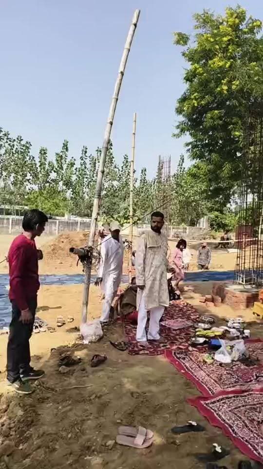 श्री भामाशाह सेवा संस्थान बदायूँ, माँ पूर्णागिरी मंदिर का भूमि पूजन प्रारंभ #live #Budaun