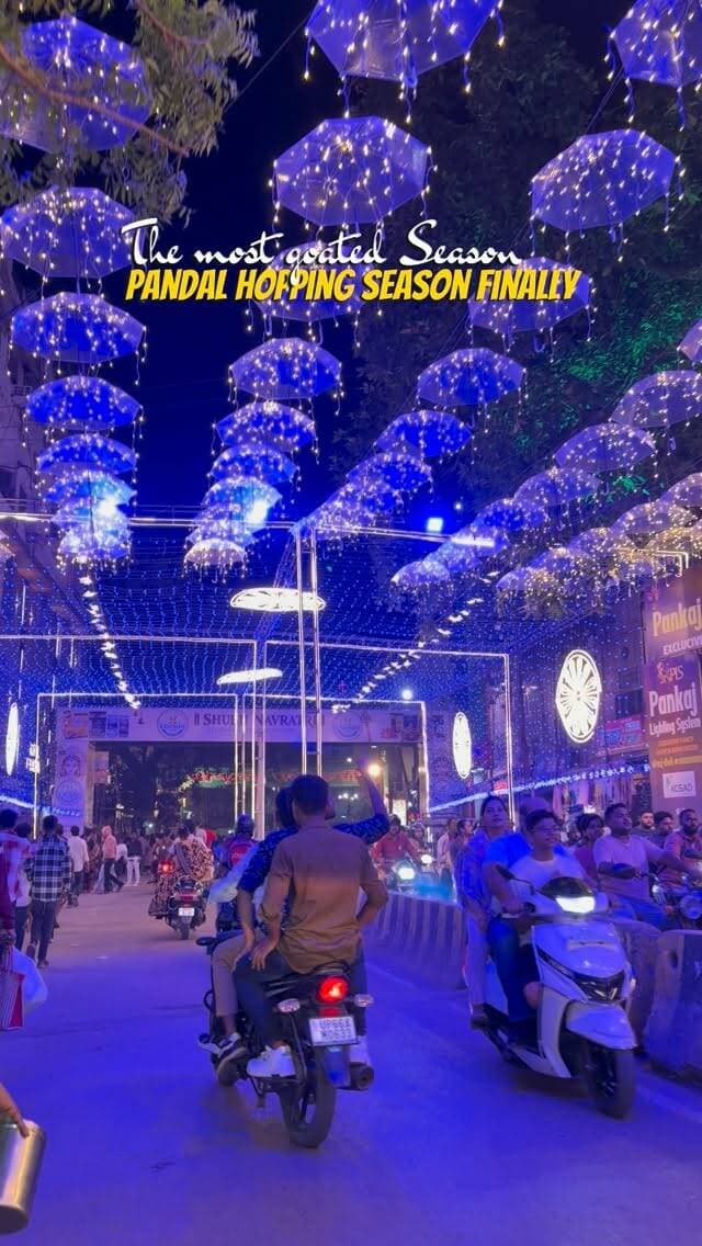 Pandal hopping season is finally here