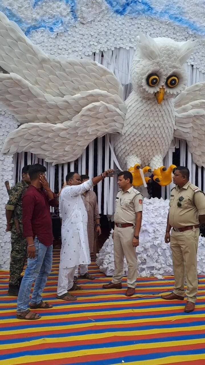 গোপীবল্লভপুর ১: গোপীবল্লভপুরে দুর্গাপুজো নিরাপত্তা জোরদার, পুলিশ পরিদর্শনে কাজ ত্বরান্বিত