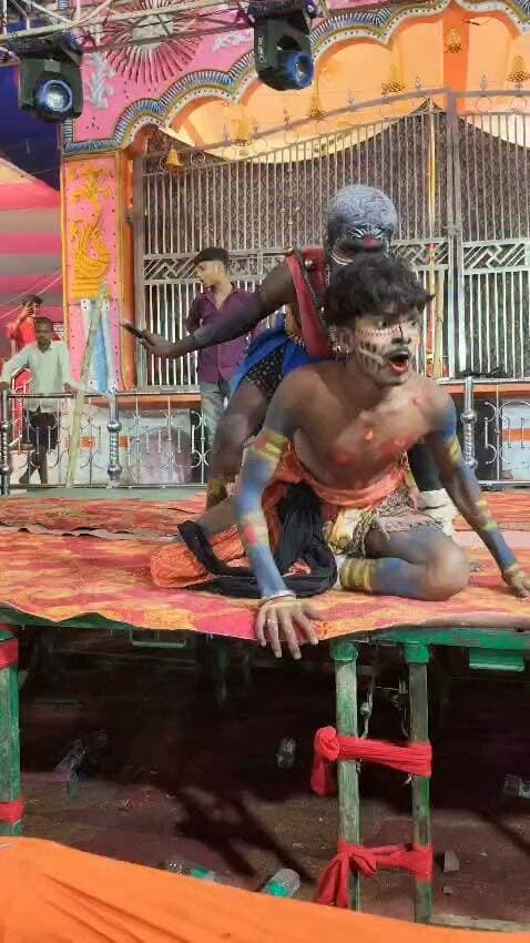 भरवाड़ा में निकली ऐतिहासिक बेलन्योती जुलूस, देखने उमड़ा जनसैलाब