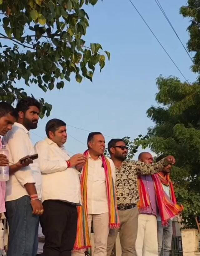 पचपदरा: पचपदरा विधायक अरुण चौधरी ने बालोतरा दशहरा मैदान का किया निरीक्षण