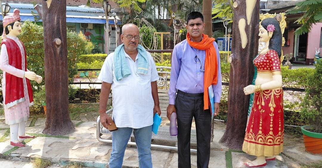कृषि मीटिंग में गए थे शगुन वाटिका जमुई