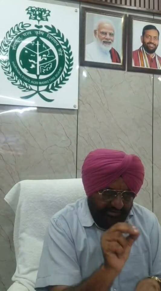 Shahabad anaj mndi ke chairman karanraj singh toor se kuchh muddo pr khas batchit