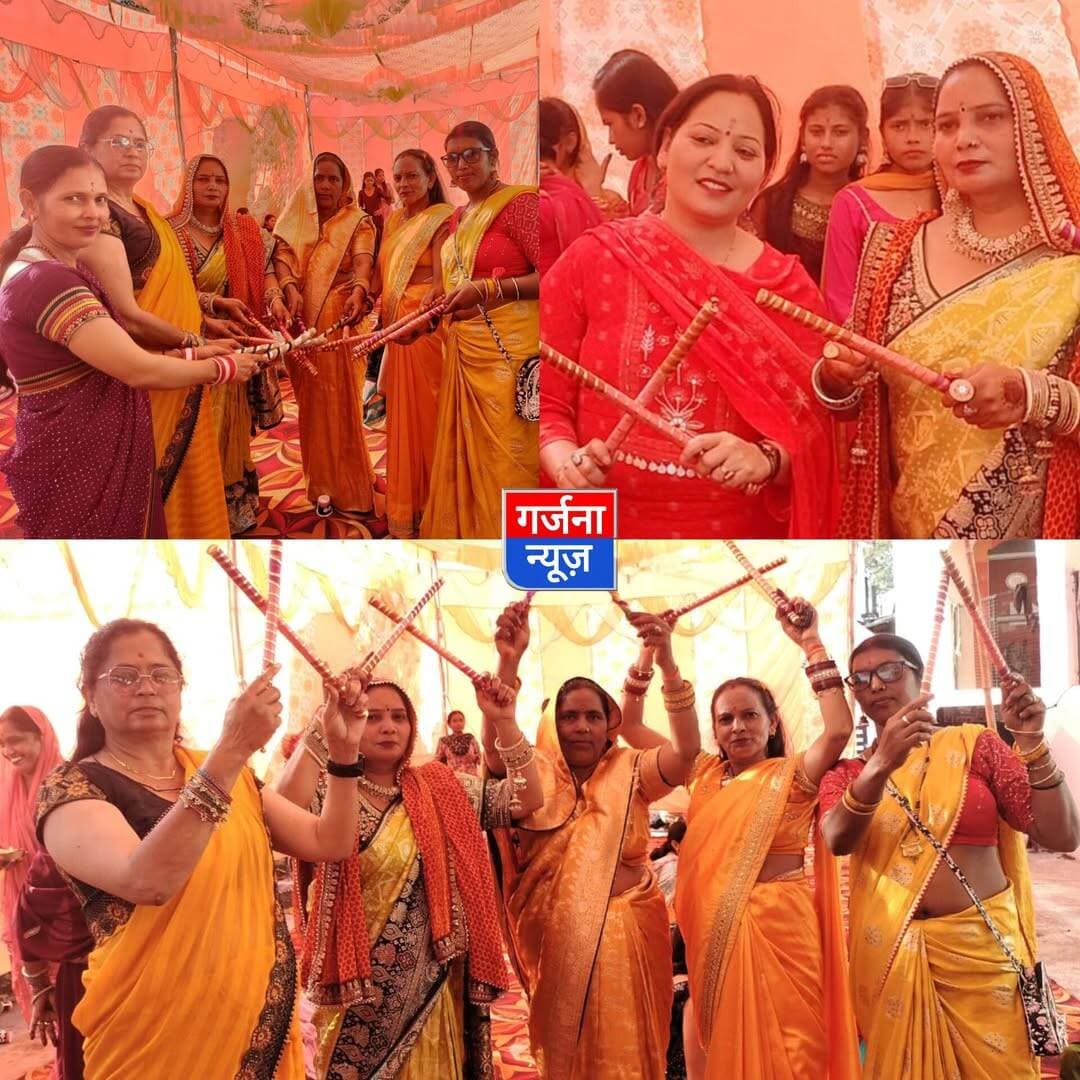 नवरात्र के पावन अवसर पर बाजपुर के ग्राम रेहटा में भजन संध्या का किया गया आयोजन
भजन संध्या के उपरांत महिलाओं ने जमकर खेला डांडिया