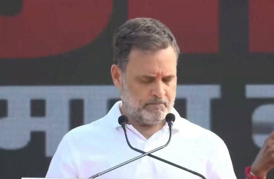 Rahul Gandhi ने खुले मंच से कहा Narendra Modi वोट चोर है।