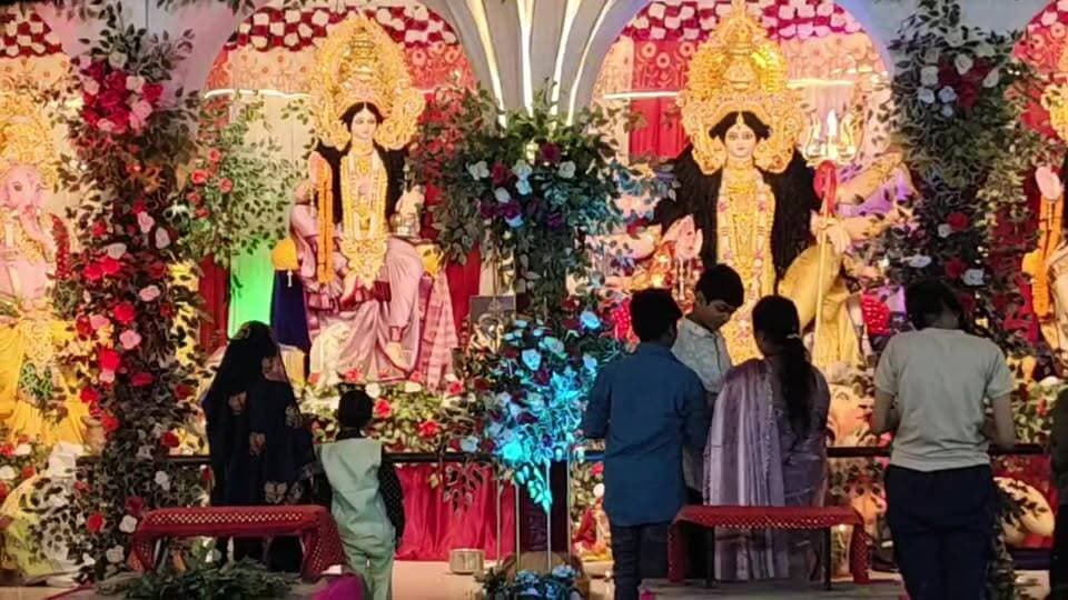 श्रीचंद्र मंदिर में विराजमान माता दिव्य स्वरूप