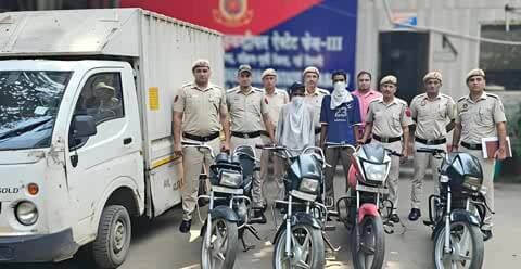 250 किलोमीटर तक पीछा कर दो वाहन चोर गिरफ्तार, बड़े वाहन चोरी मामले सुलझाए