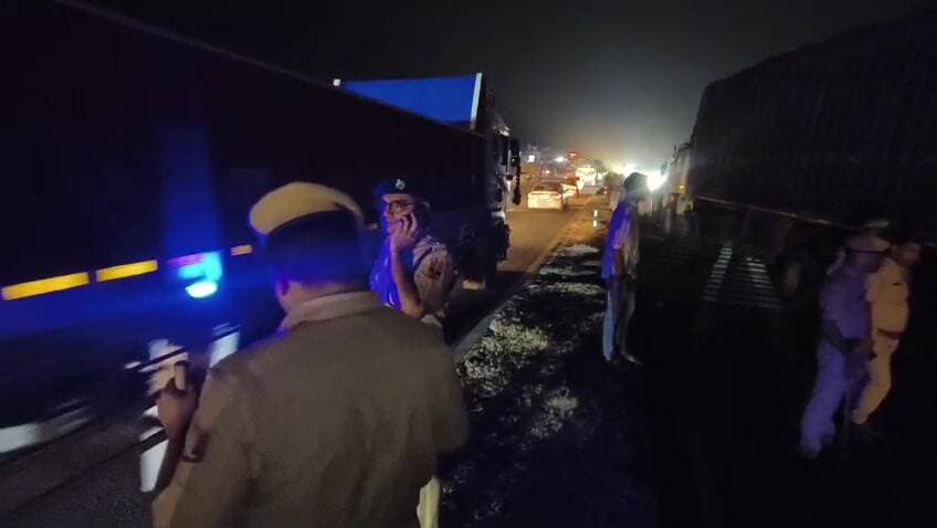 अजमेर: जयपुर हाईवे पर बड़ा सड़क हादसा, 4-5 किलोमीटर लंबा जाम