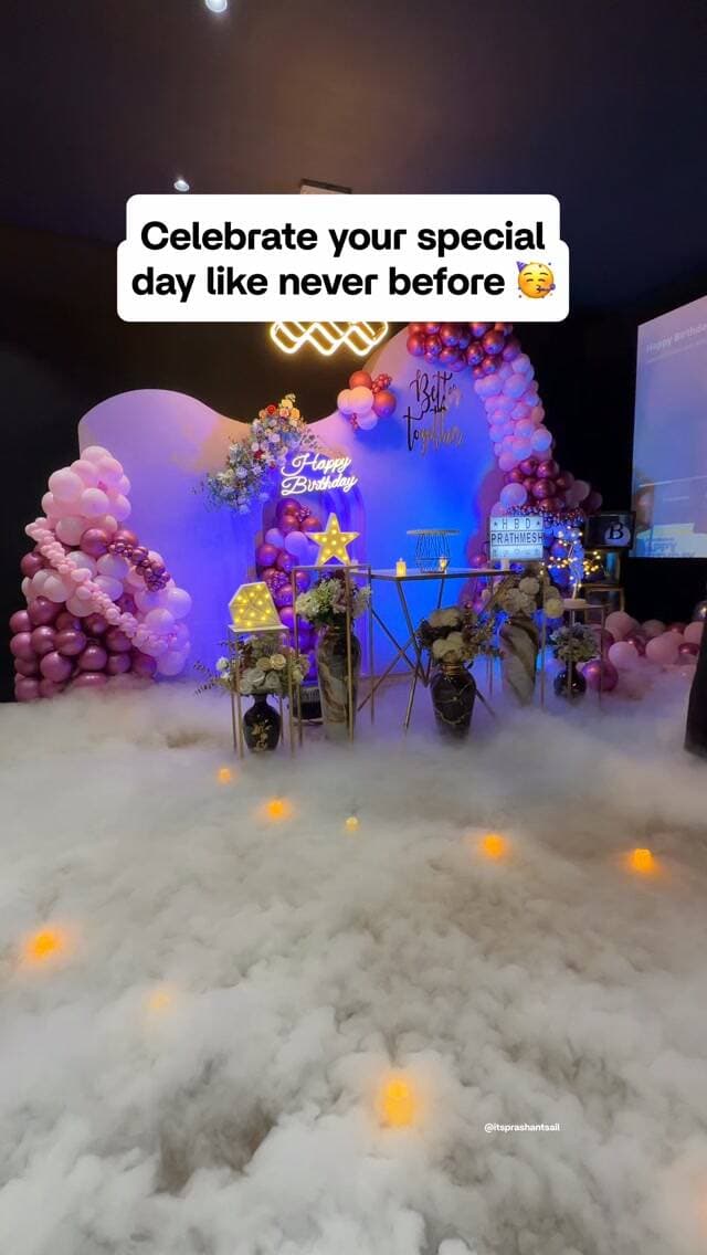 Mumbai, say hello to your new favourite celebration place! 💕 @bingetown_in
After experiencing this, going back to regular restaurant celebrations doesn’t feel the same
A private theatre, complete decor, your favourite movie or personal memories on the big screen, bubbles, fog effects, cake, food, and a full photoshoot — everything is seamlessly arranged in a single booking. No hassle, no stress, no coordination, and no interruptions from strangers.
Just a completely private, personalised, and memorable celebration experience.
If you’re in Mumbai and still opting for birthday dinners, it might be time to upgrade. Birthday surprises in Mumbai truly don’t get more grand, convenient, or worthwhile than this.
The Binge Town is India’s first and largest chain of private theatre celebration spaces, with packages starting at just ₹1,799 for 4 people, including décor.
📍 Available across 13 cities — Delhi NCR | Bangalore | Hyderabad | Mumbai | Pune | Chennai | Ahmedabad | Vizag | Lucknow
📍In Mumbai (Andheri, Thane & Navi Mumbai)
How to book:
👉 Visit the bio @bingetown_in
📞 8618976974
🌐 www.thebingetown.com
#PrivateTheatre #Celebration #Decoration #BirthdaySurprise #birthday