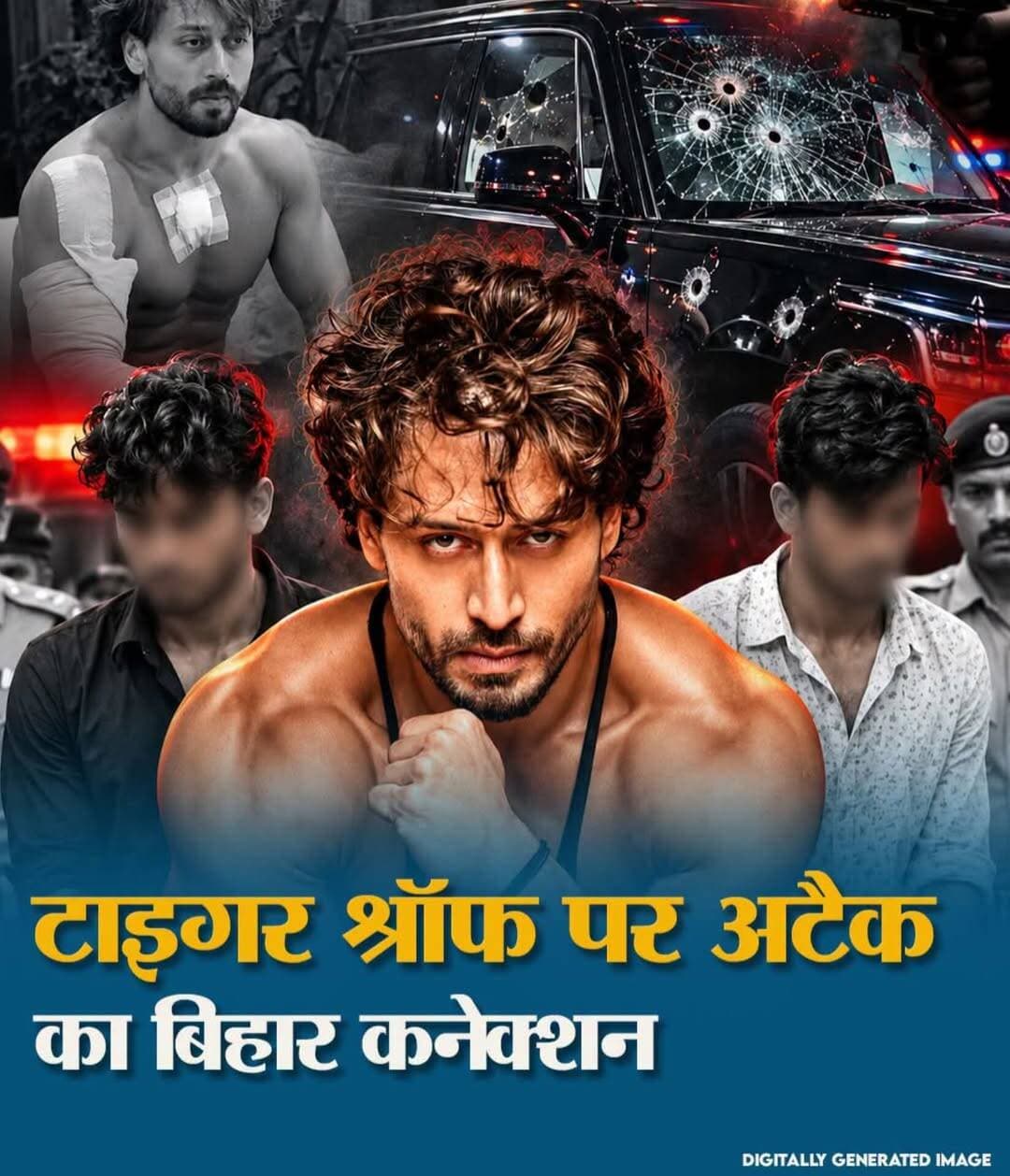 टाइगर श्रॉफ की कार पर फायरिंग के आरोप में बिहार का ऋतिक कुमार गिरफ्तार, 2 अन्य भी पकड़े गए