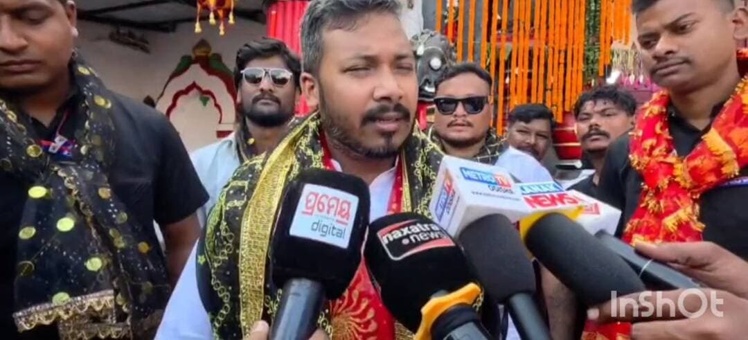 କଳାହାଣ୍ଡି: ମା ମାଣିକେଶ୍ୱରୀ ଛତର ଯାତ୍ରା: ସଦର ବିଧାୟକ ସାଗର ଦାସଙ୍କ ପ୍ରତିକ୍ରିୟା