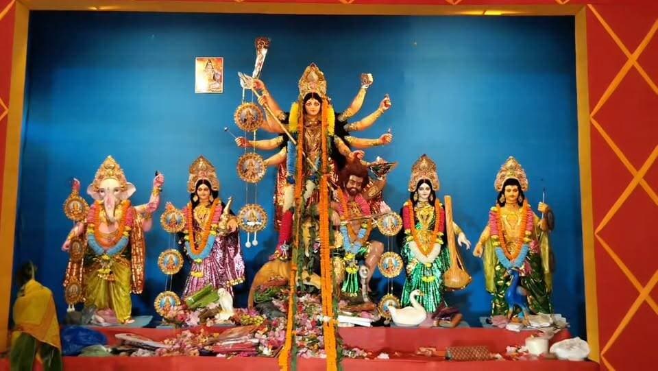 ঝাড়গ্রামের গাইঘাটা সর্বজনীন দুর্গোৎসবের ১৬তম বর্ষের পুজোর থিম "গুপ্তমণি"