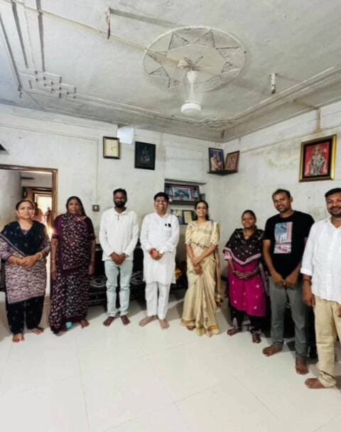 સંખેડા: સંખેડાના અરીઠા ગામે જિલ્લા પંચાયત પ્રમુખ ઉપેન્દ્ર રાઠવાની શુભેચ્છા મુલાકાત