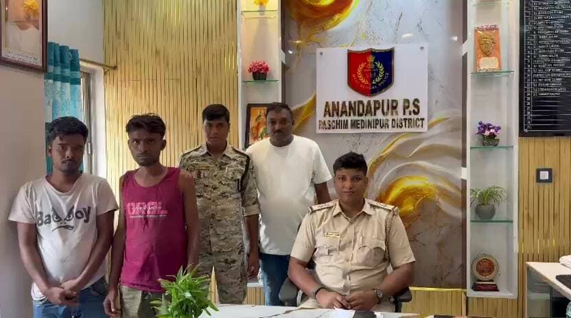কেশপুর: আনন্দপুরে কয়েক ঘণ্টায় মোটর বাইক উদ্ধার, 2 চোর গ্রেপ্তার