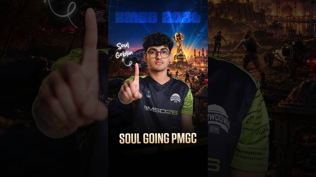 Soul is Going Global🚀 #TeamSoul #iQOOSoul #Goblin #BMSD2026 #BMSDChampions #BGMI #PMGC2026 #Soul