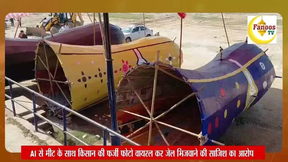 रुड़की में मुस्लिम कारीगर बना रहे रावण के पुतले,महंगाई के बीच मेहनताने की चिंता