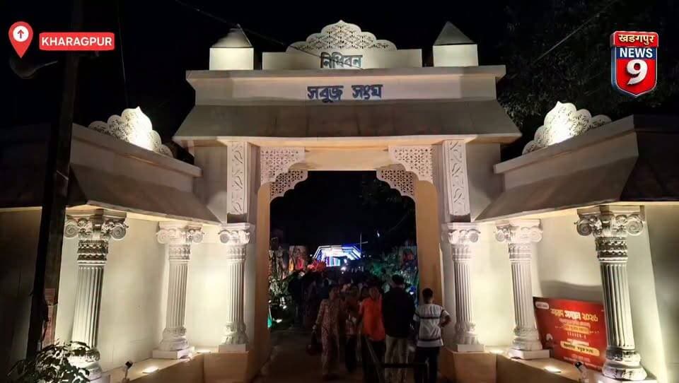 #sabujsanghaclub : Sabuj sangha club,Talbagicha, kharagpur,57years puja,
Theme - vrindavan er nidhi bhavan #vrindavantheme #kharagpurtalbagicha #durgapuja2026 #everyonehighlights