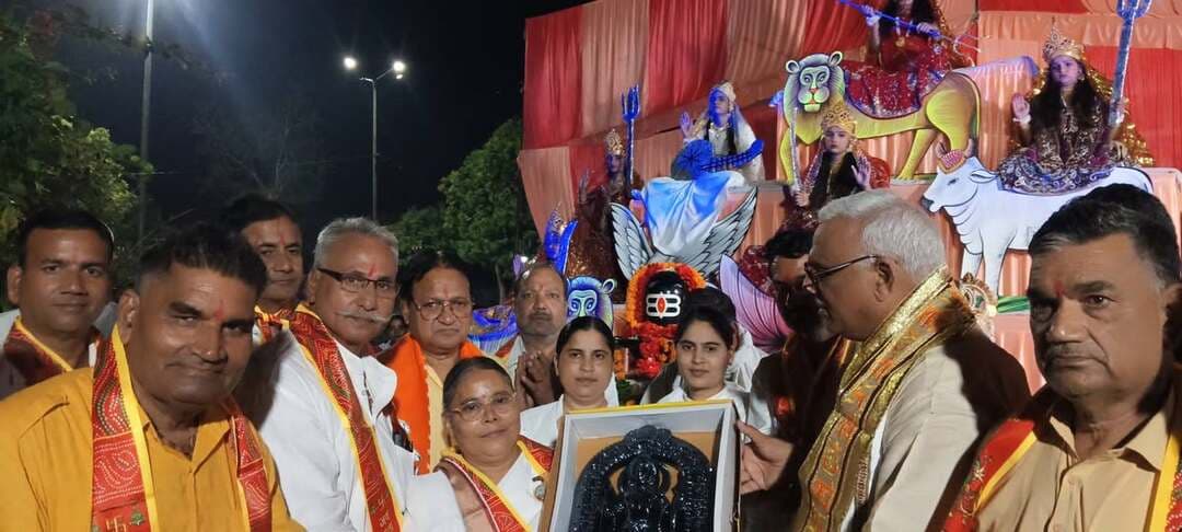 #प्रजापिता_ब्रह्माकुमारी_आश्रम_द्वारा_नव_दुर्गा_कार्यक्रम____आयोजित___
#बृजनगर____________