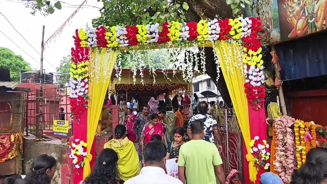 ବାରିପଦା ସଦର: ବାରିପଦା ଅମ୍ବିକା ମନ୍ଦିରରେ ଅନୁଷ୍ଠିତ ହେଲା ନବକୁମାରୀ ପୂଜା