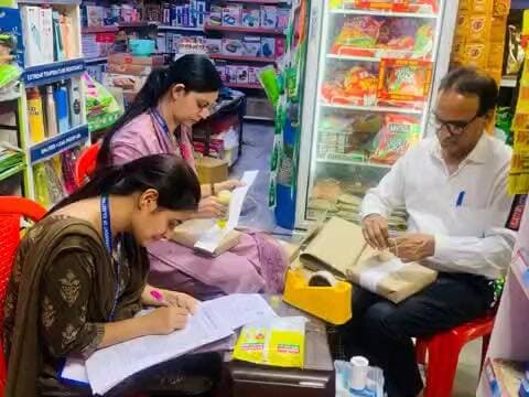 श्री गंगानगर: श्रीगंगानगर में खाद्य पदार्थों की गुणवत्ता जांच जारी