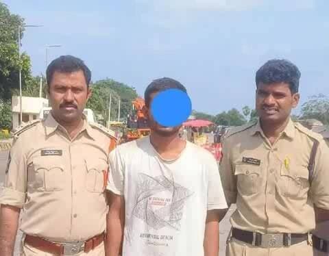 పాయకరావుపేట: గంజాయి కేసులో పరారీలో ఉన్న నిందితుడు అరెస్ట్: నక్కపల్లిలో ఘటన