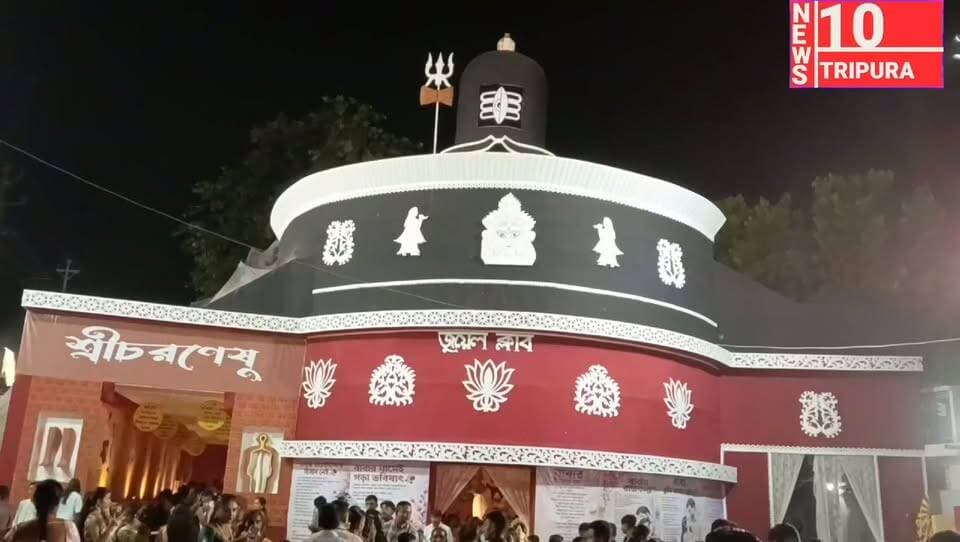 অষ্টমীর রাতে উদয়পুর জুয়েল ক্লাব