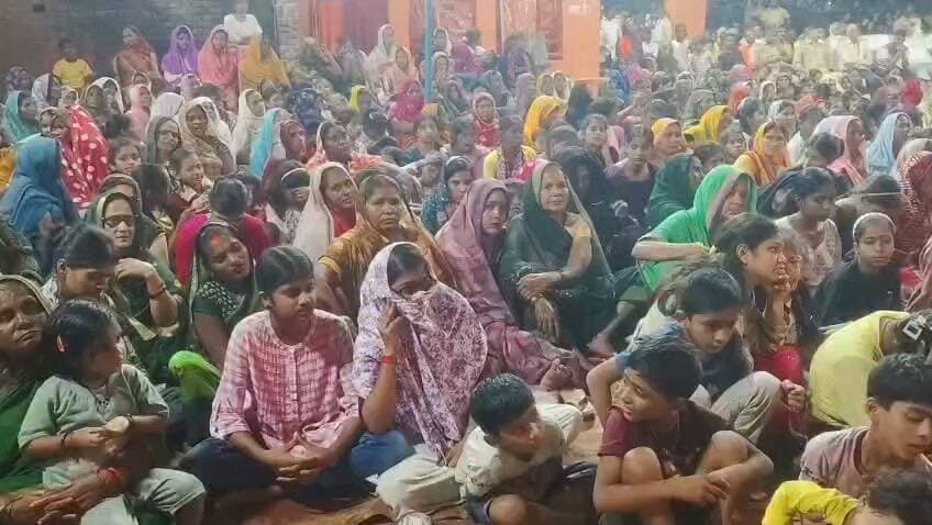 #जहानागंज के #मुस्तफाबाद की #ऐतिहासिक #रामलीला के विश्राम दिवस पर उमड़ा जन सैलाब