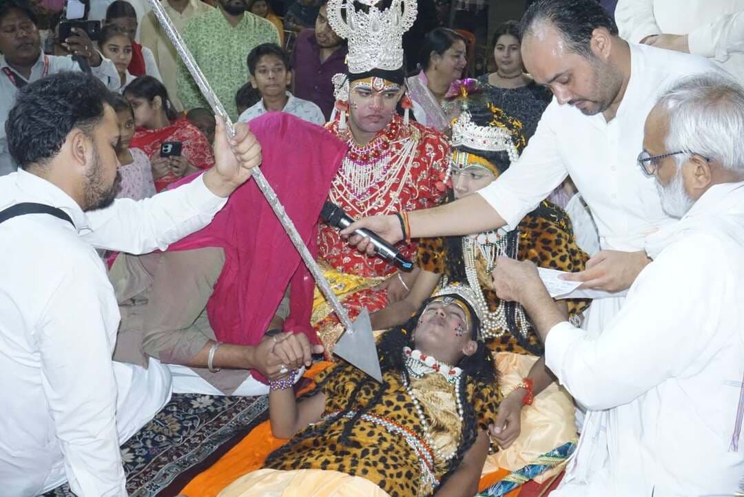 लक्ष्मण मूर्छा रामलीला होशियारपुर...