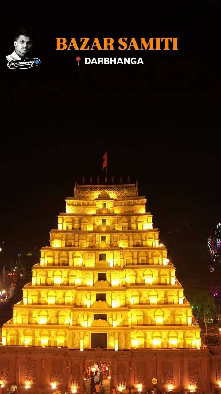 BAZAR SAMITI ♥️ || #durgapuja #navratri #navratri2026 #durgapuja2026 #darbhanga