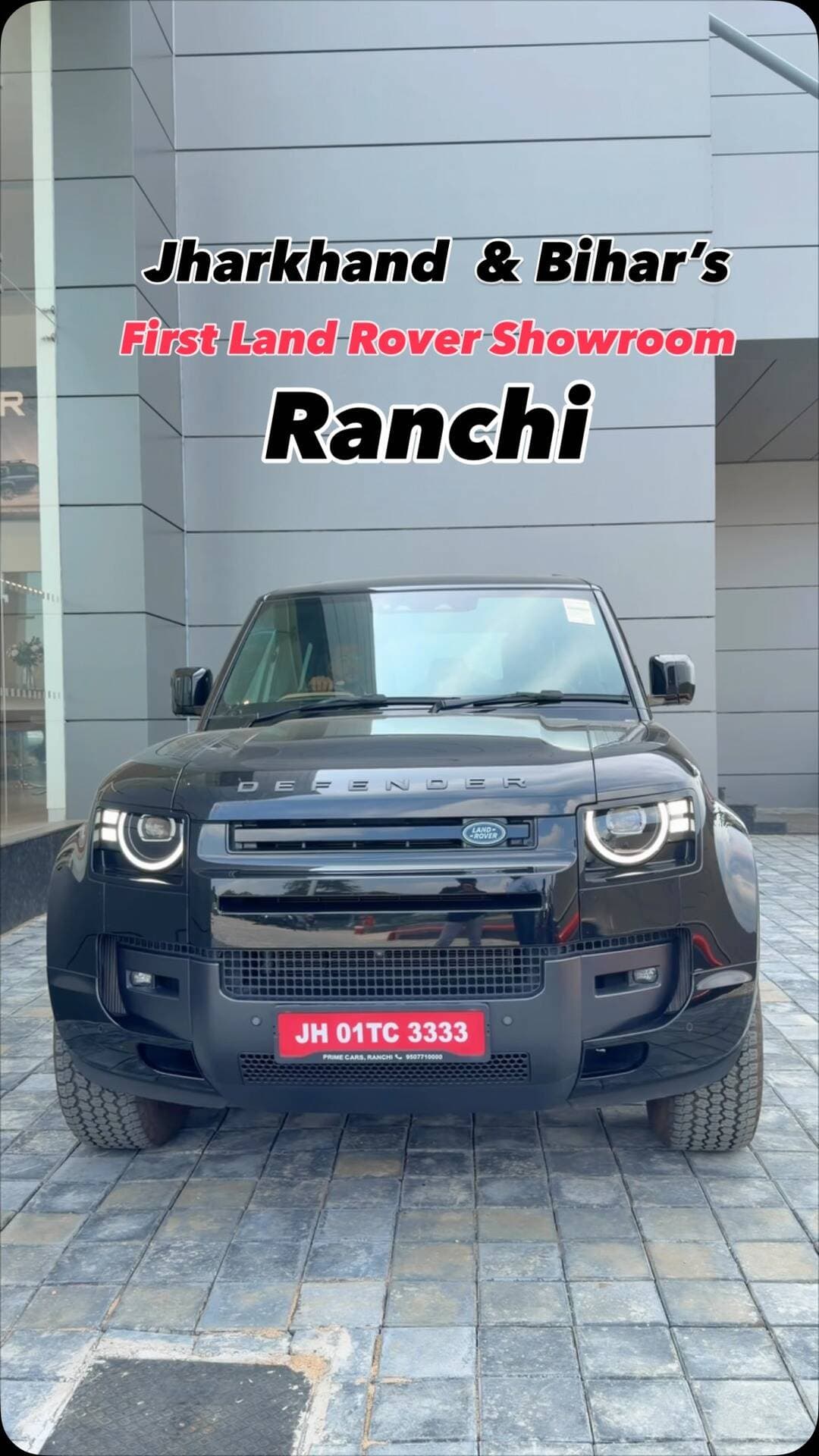Big news for Jharkhand & Bihar! 🚨 The wait is over—humara First & Only Land Rover showroom ab Ranchi mein khul gaya hai! 🚙💨
Ab luxury aur performance aapke bilkul kareeb. Visit Prime-Car today and start your Land Rover journey! ✨
📍 Prime-Car, Neori Chowk, Vikas, Ranchi
Ph 9507710000
#LandRoverRanchi #PrimeCar #Jharkhand #Bihar #CarLoversIndia