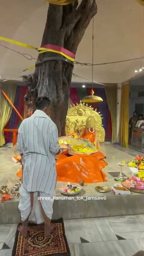 *दिनांक 20/10/26 दिन मंगलवार आज के प्रातः कालीन आरती दर्शन! जय श्री राम जय हनुमान 🌸🙇🏼🚩*