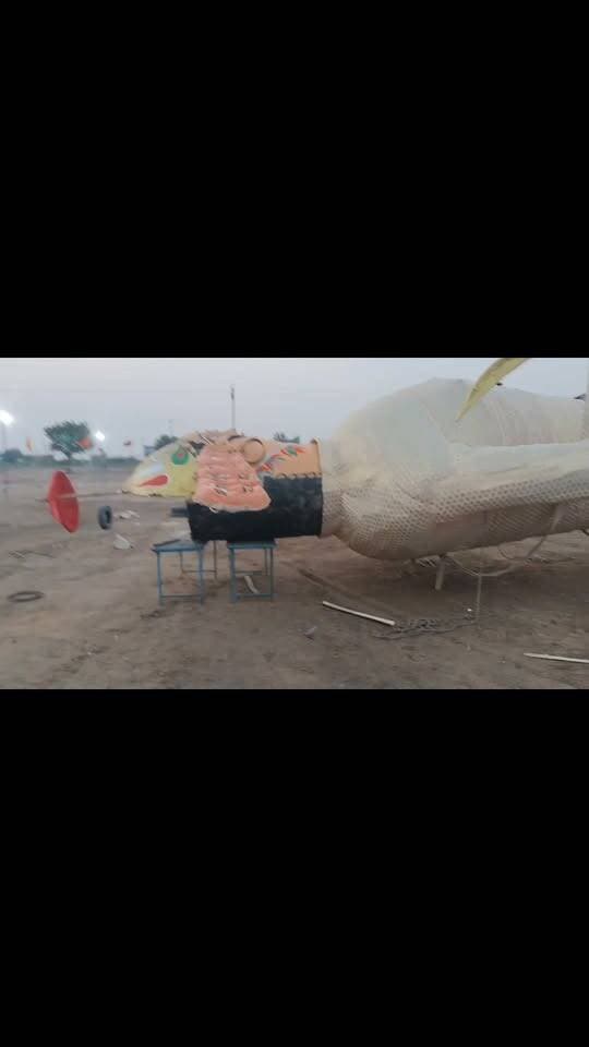 #भोपालगढ़ में पहली बार 50 फिट के रावण का होगा दहन😢😊☺️