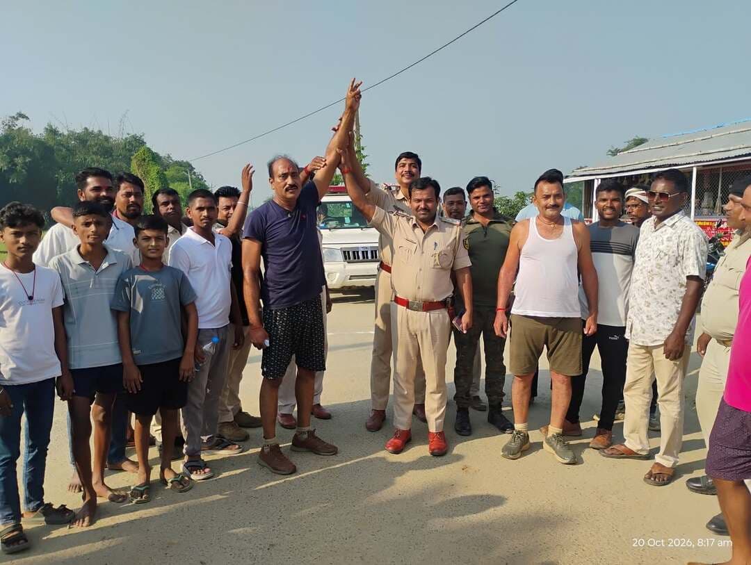 ⛔ विजयादशमी पर पुलिसकर्मियों के बीच एक किलोमीटर दौड़ प्रतियोगिता में सरोज ठाकुर बने विजेता
(पूरी रिपोर्ट का लिंक कॉमेंट बॉक्स में...)