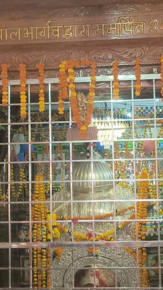 आज सुबह-सुबह रानगिर में हरसिद्धि मैया के दर्शन किये