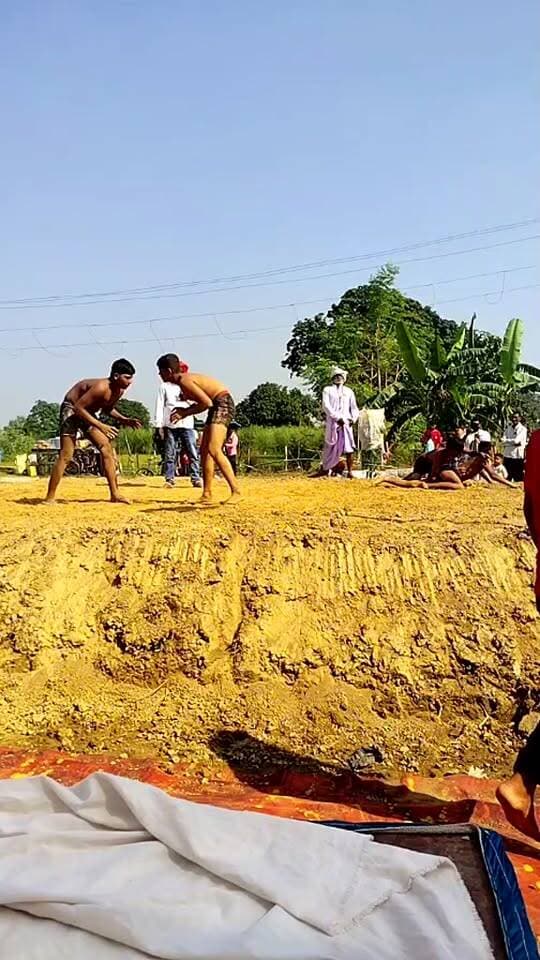 आदेडीह गांव स्व. जंगपाल सिंह पहलवान स्मृति दंगल प्रतियोगिता