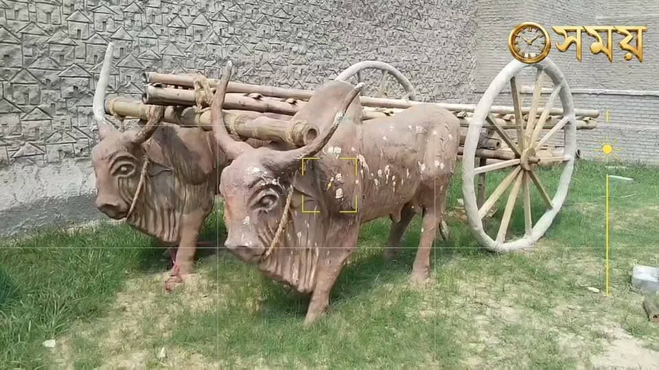 মণ্ডপে ফুটে উঠছে ৪০০০বছর প্রাচীন সভ্যতা,'মহেঞ্জোদাড়ো'