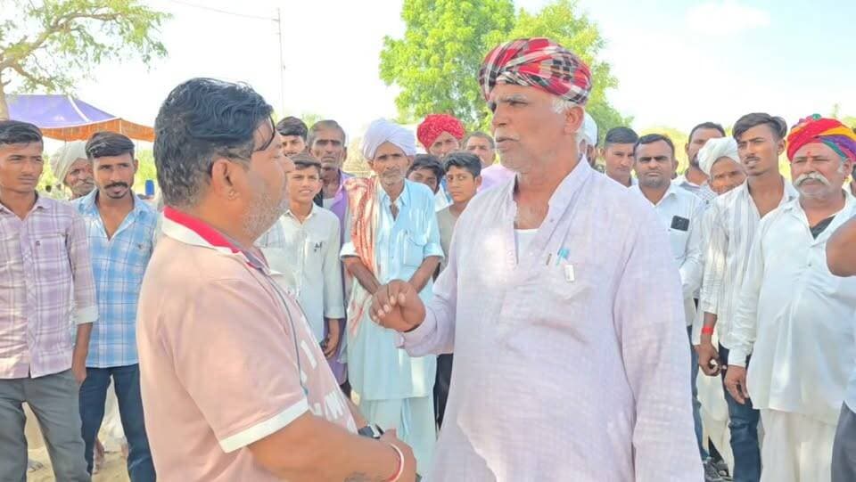 केरली हजानियो कि ढाणी सरपंच प्रत्याशी सुमार खान