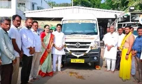 నాగర్ కర్నూల్: నాగర్ కర్నూల్లో మొబైల్ డెంటల్ క్లినిక్ ప్రారంభం