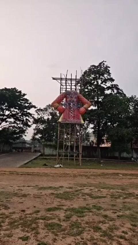 ଜୟପୁର: ଜୟପୁରରେ ଆଜି ରାତି 7ଟାରେ ରାବଣ ପୋଡ଼ି: ଦଶହରା ପଡ଼ିଆରେ କଡ଼ା ସୁରକ୍ଷା